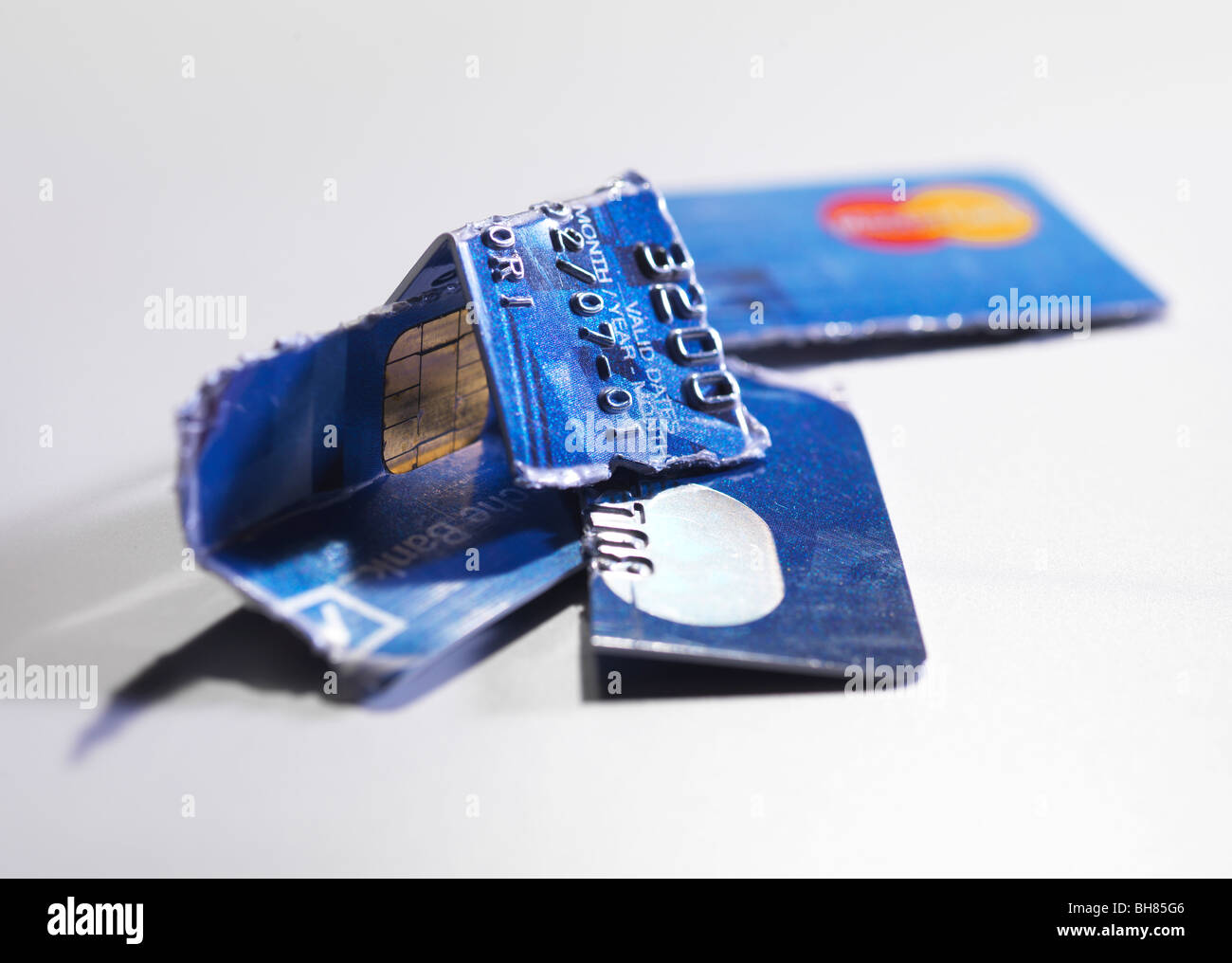 cut credit card Stock Photo Alamy