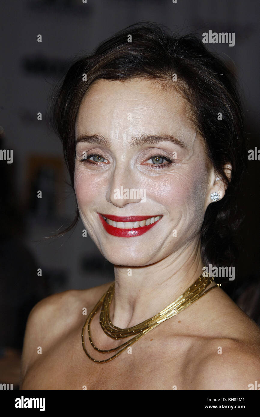 KRISTIN SCOTT THOMAS ACTRESS BEVERLY HILLS CA USA 27/10/2008 Stock