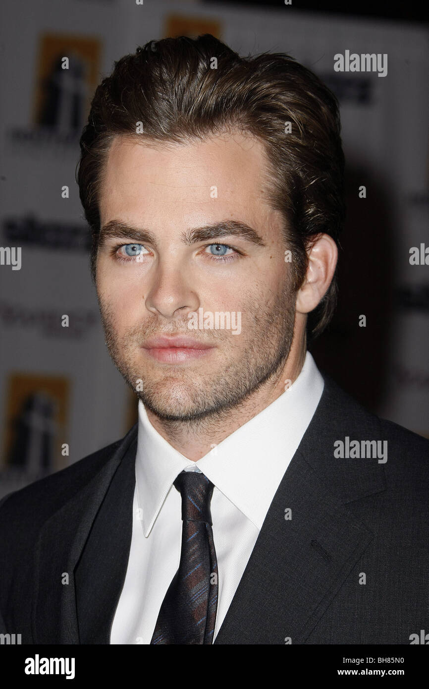 CHRIS PINE ACTOR BEVERLY HILLS CA USA 27/10/2008 Stock Photo - Alamy