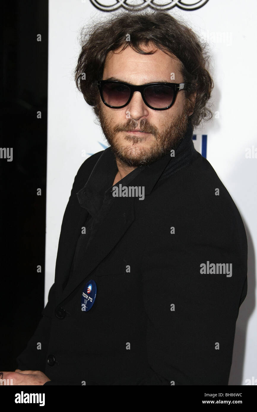 JOAQUIN PHOENIX ACTOR HOLLYWOOD LOS ANGELES CA USA 01/11/2008 Stock ...