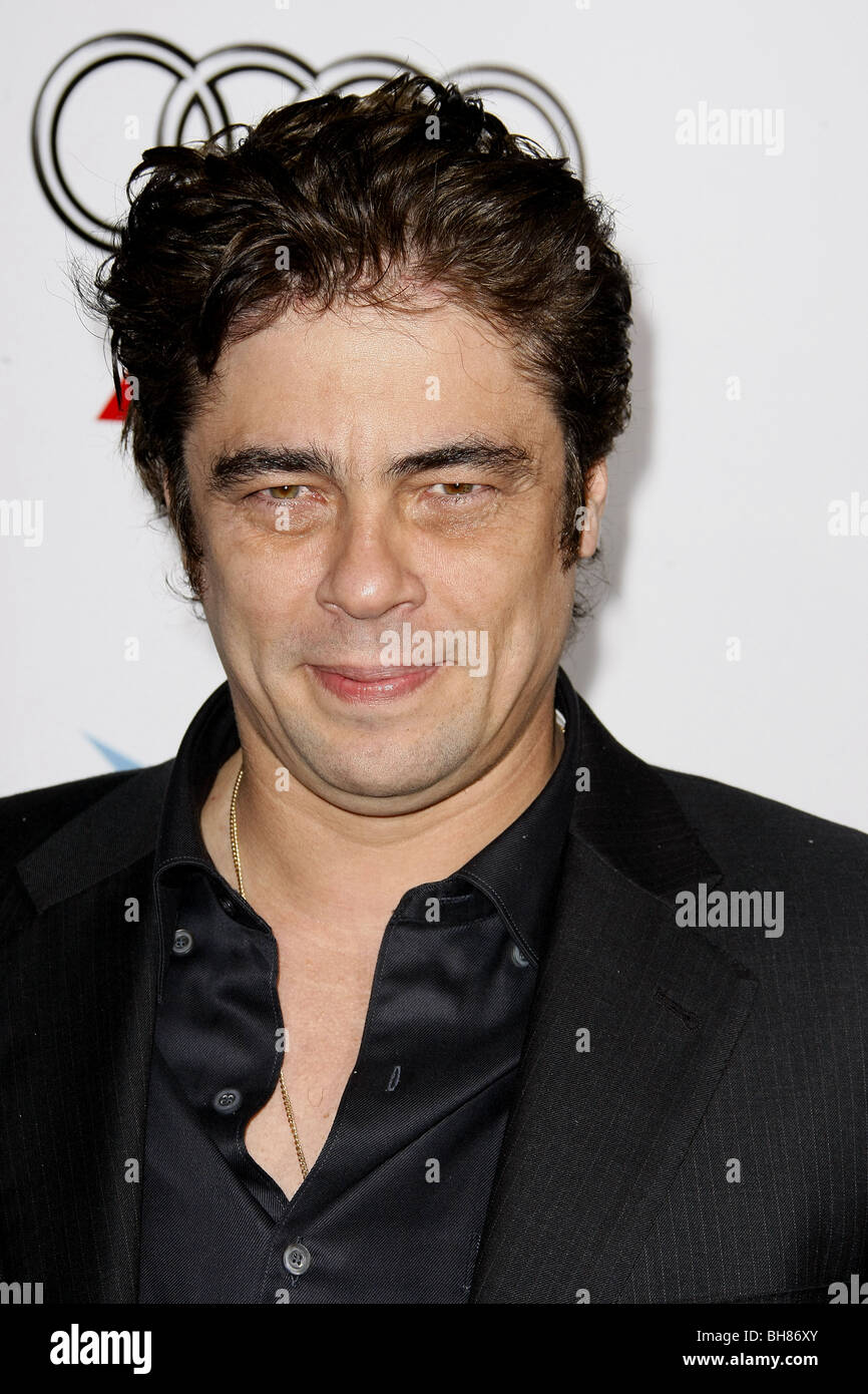 BENICIO DEL TORO ACTOR HOLLYWOOD LOS ANGELES CA USA 01/11/2008 Stock Photo Alamy