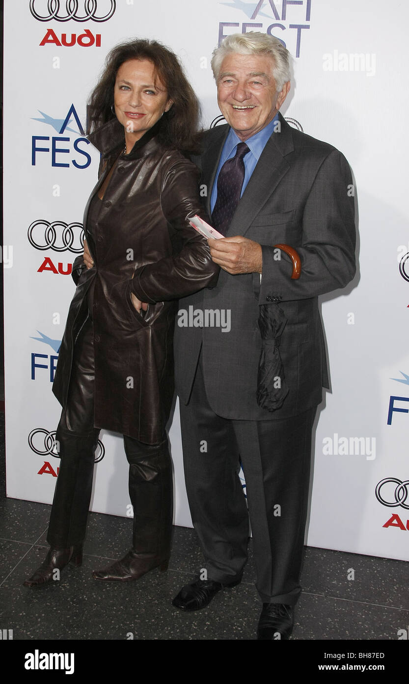 JACQUELINE BISSET  SEYMOUR CAS ACTORS HOLLYWOOD  LOS ANGELES  CA  USA 01/11/2008 Stock Photo