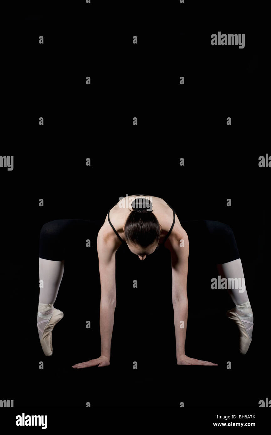 A ballet dancer posing Stock Photo