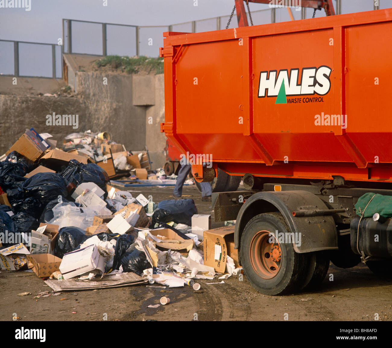 Waste Disposal Plant Stock Photo Alamy