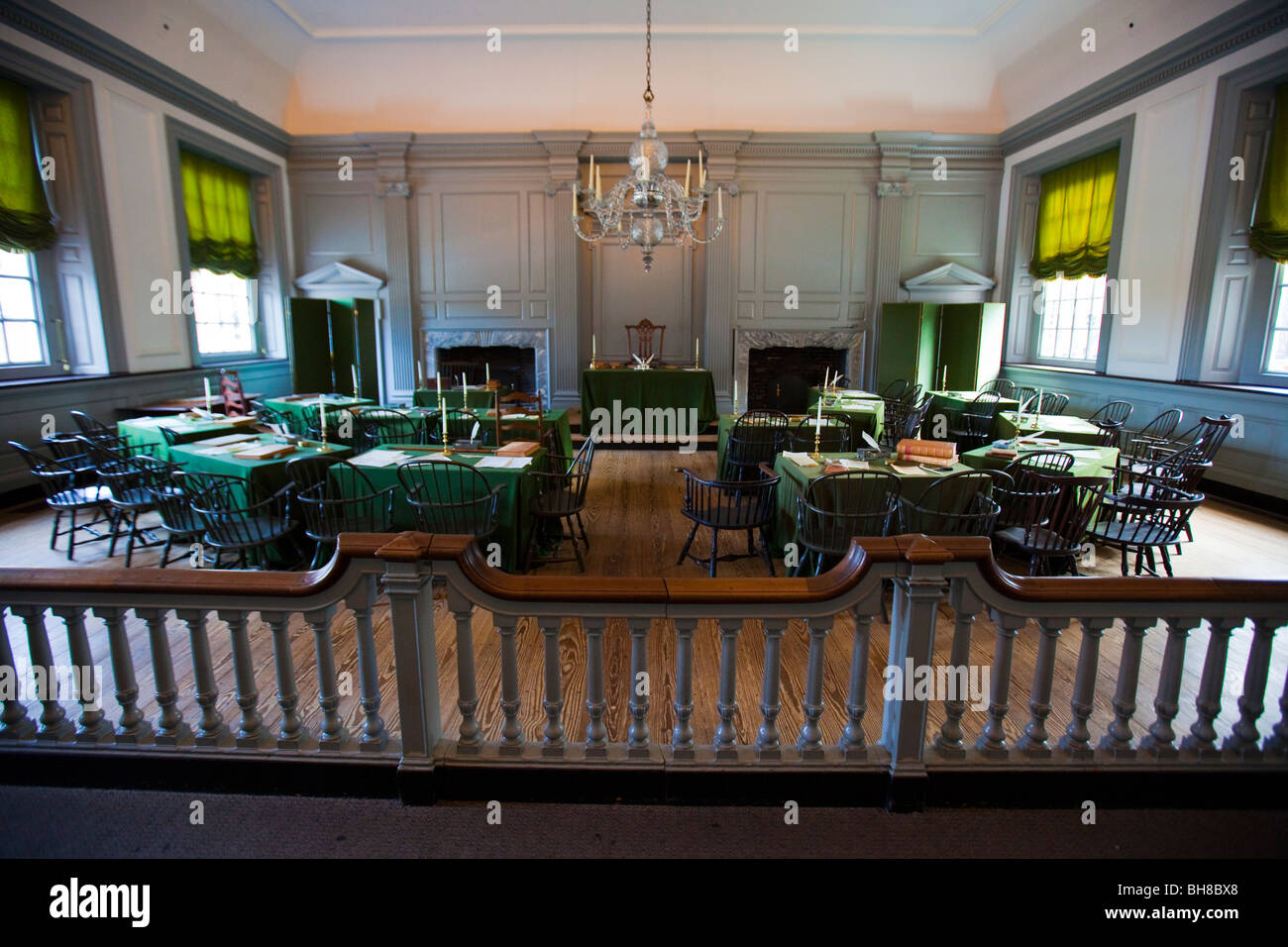 Inside Independence Hall Philadelphia Stock Photos Inside