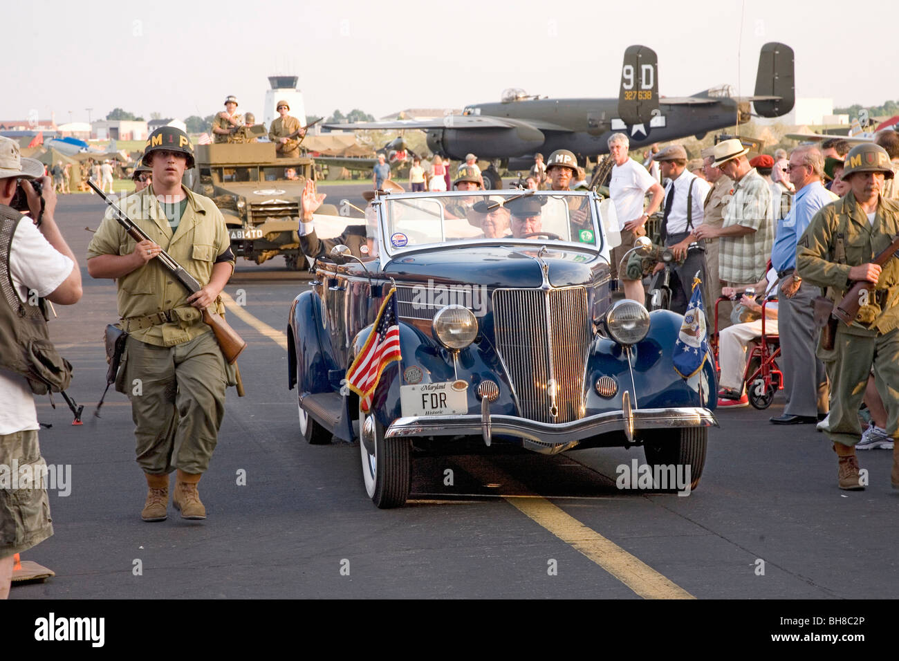 Replica of Franklin D. Roosevelt's (FDR) Presidential Limo at Mid