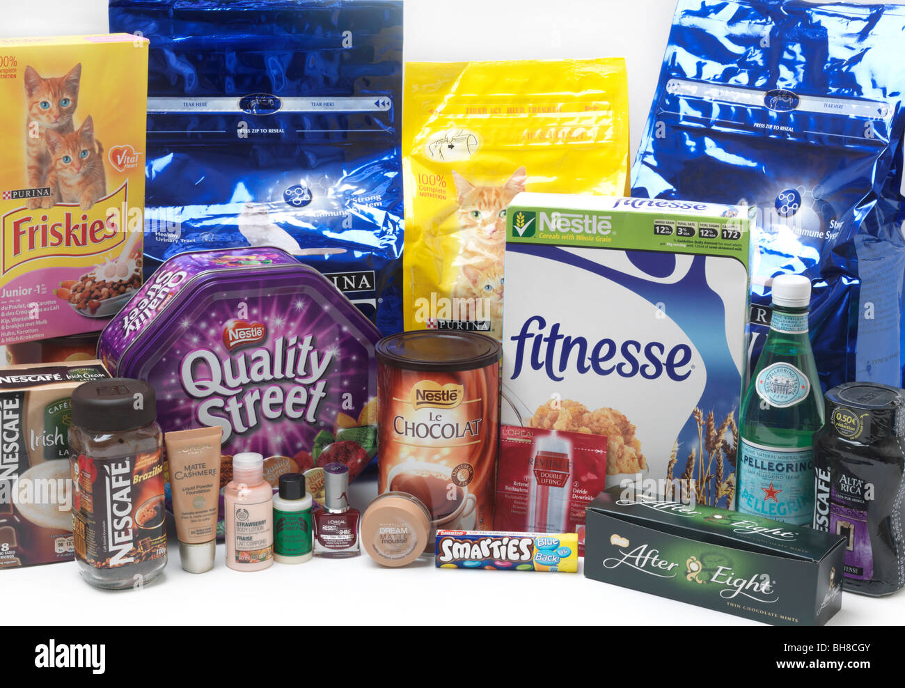 Nestle products hi-res stock photography and images - Alamy