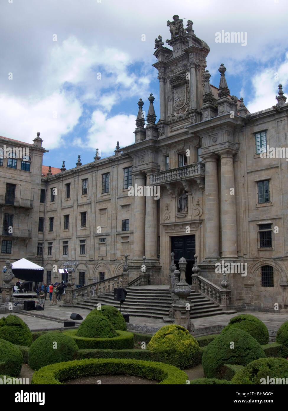 A palace in Santiago de Compostela, Spain Stock Photo Alamy