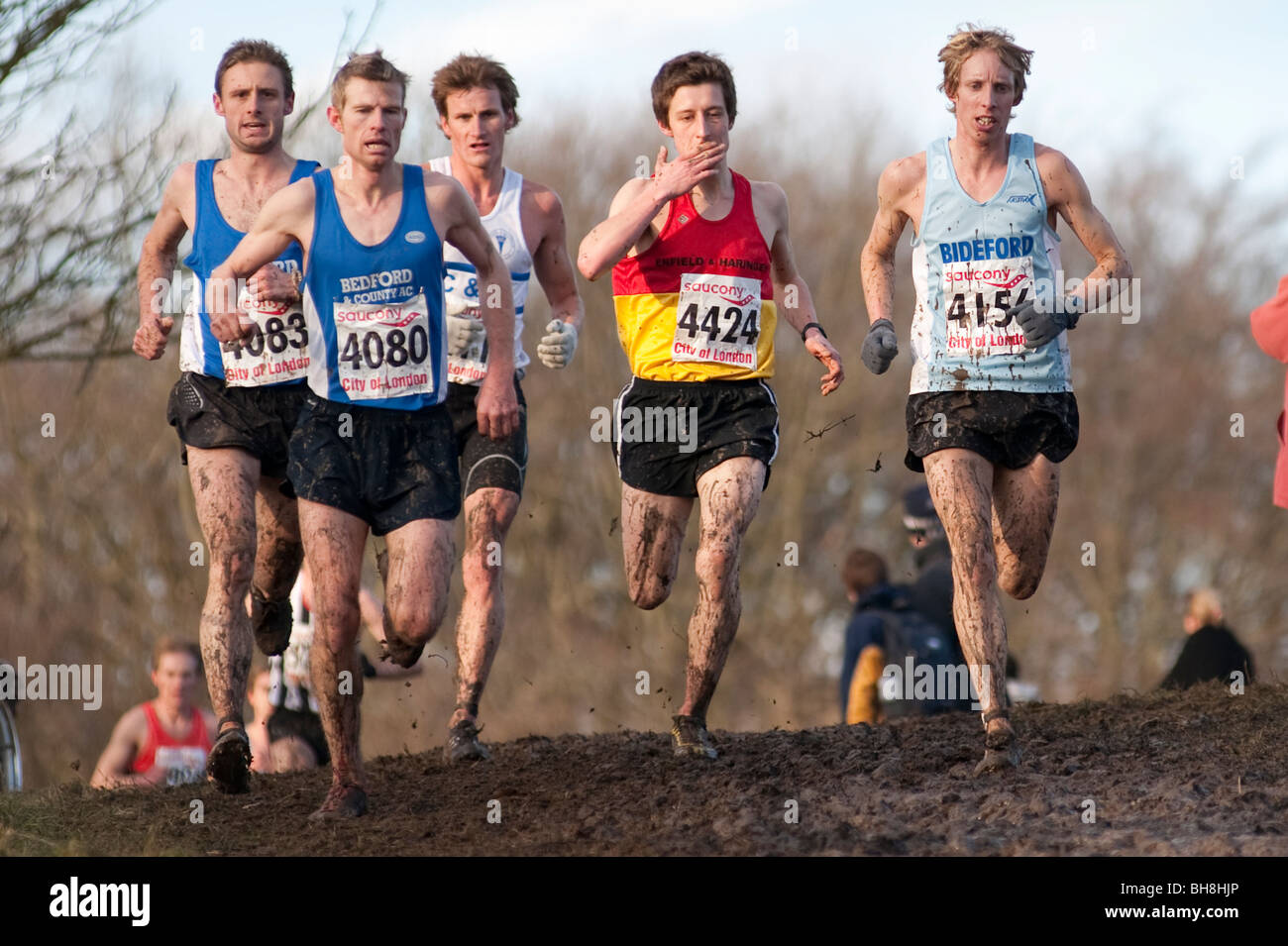 Leading pack on final lap of Southerns Cross Country Championships