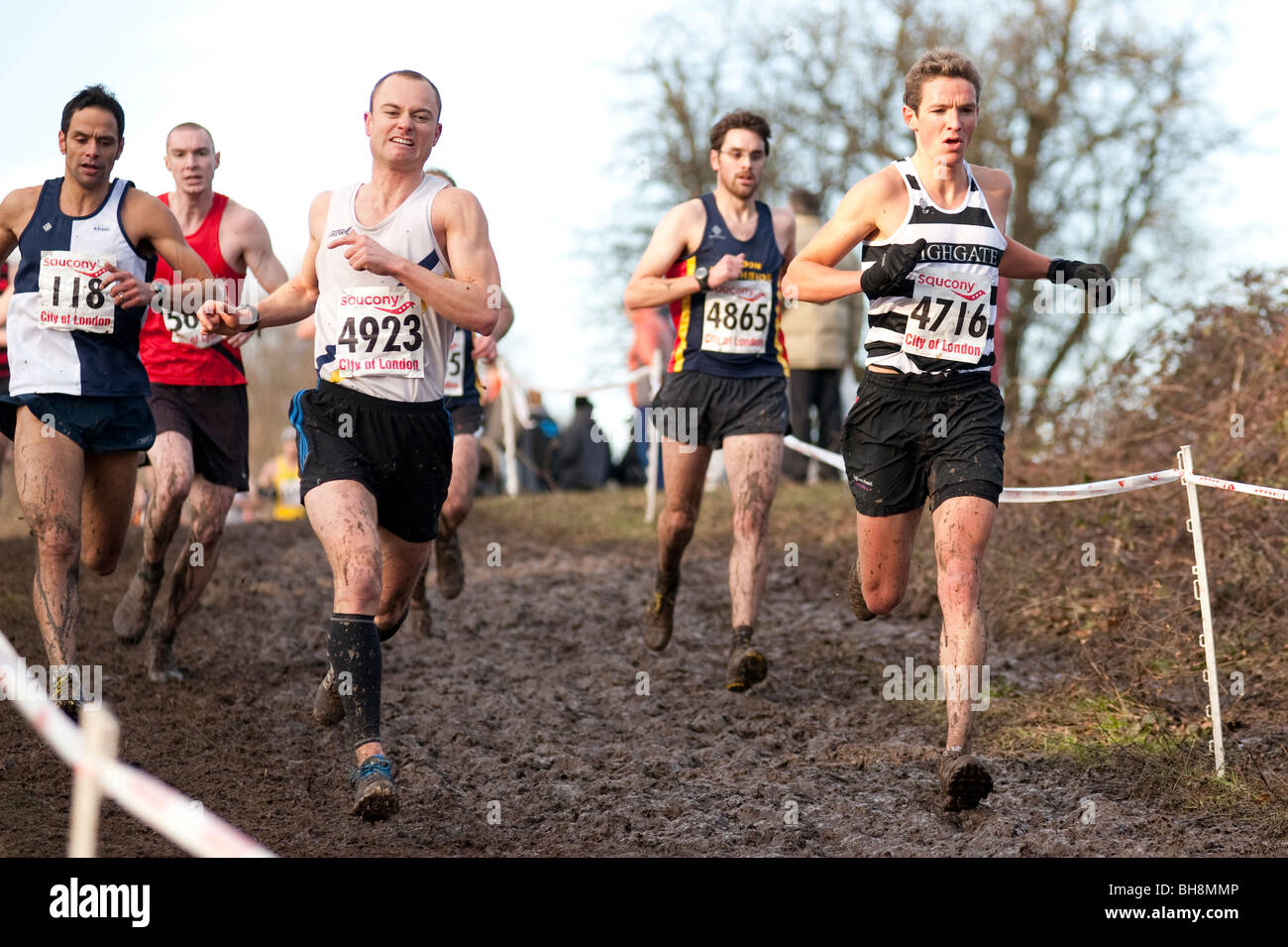 Runners at the Southern Cross Country Championships, Parliament Hill