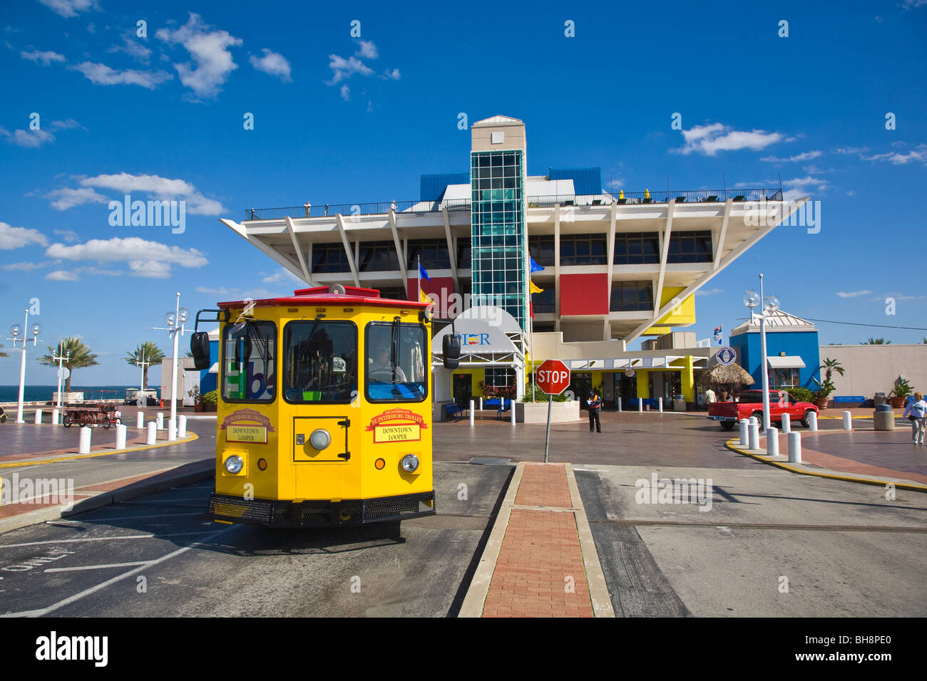 The Pier shopping and dining complex on the St Petersburg Florida
