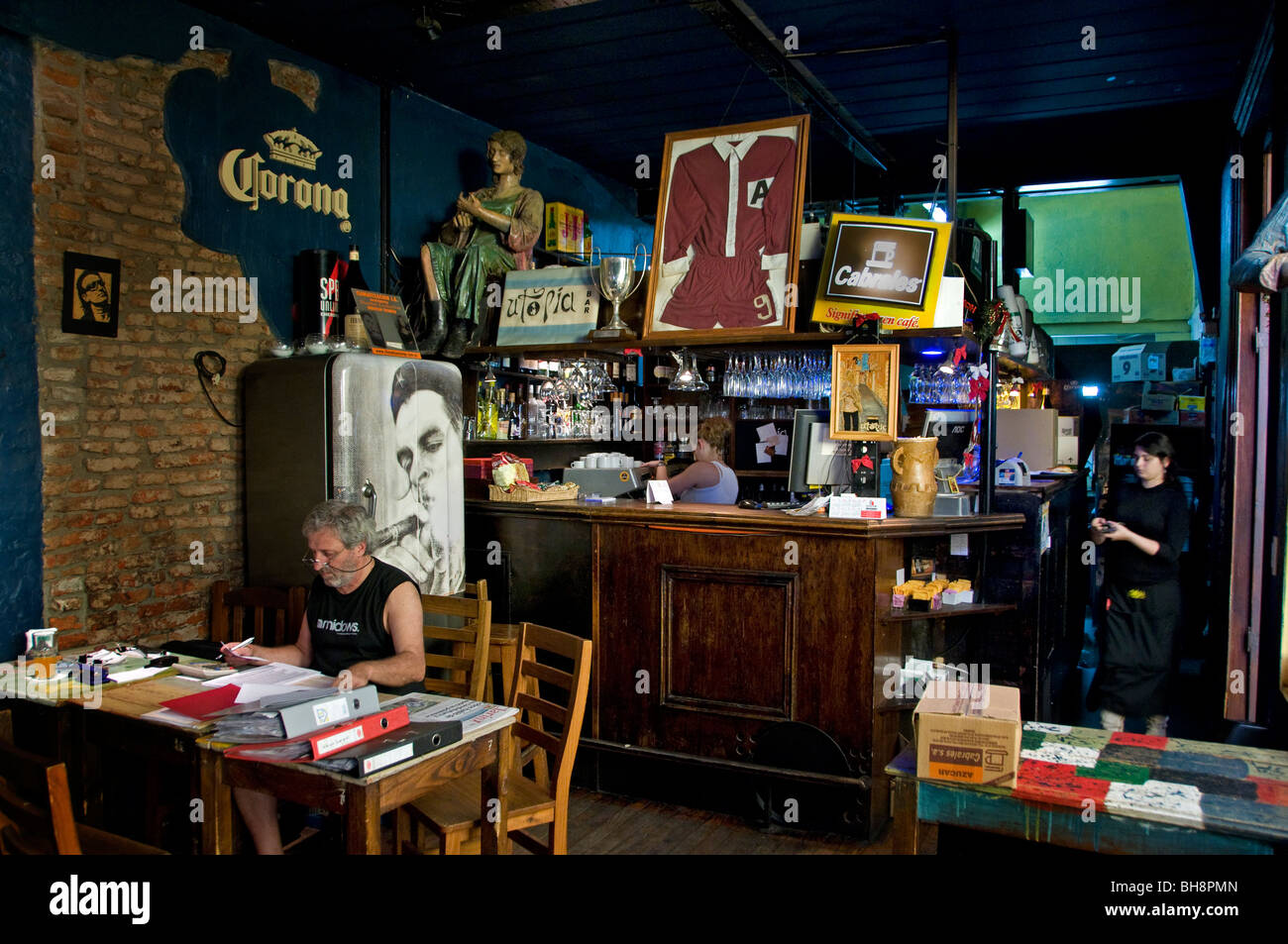 Soho Palermo Viejo Bar Cafe Pub Buenos Aires Argentina Stock Photo