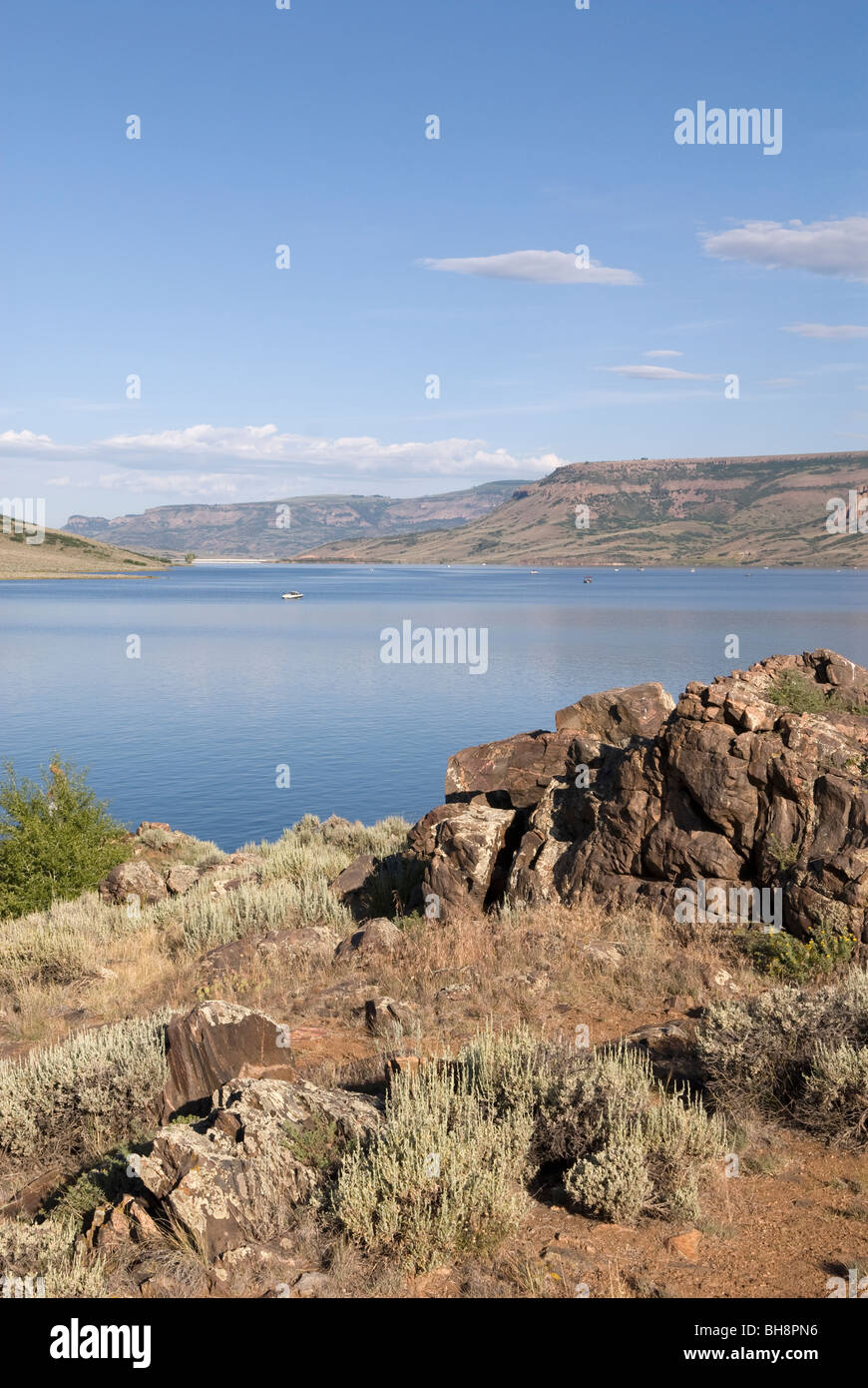 Blue Mesa Reservoir, Colorado's largest lake Stock Photo Alamy