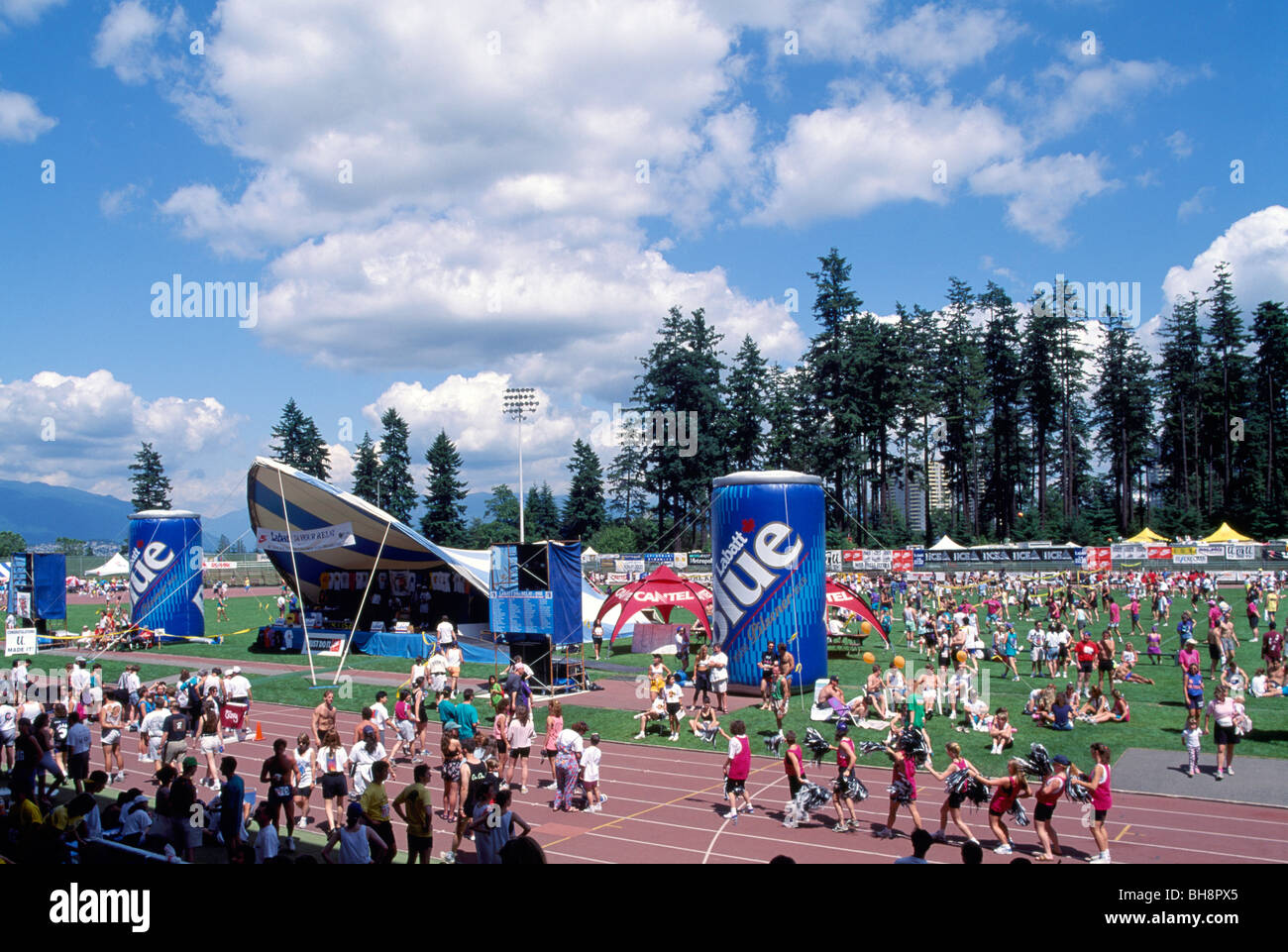Burnaby, BC, British Columbia, Canada Sports Event Meet on Running