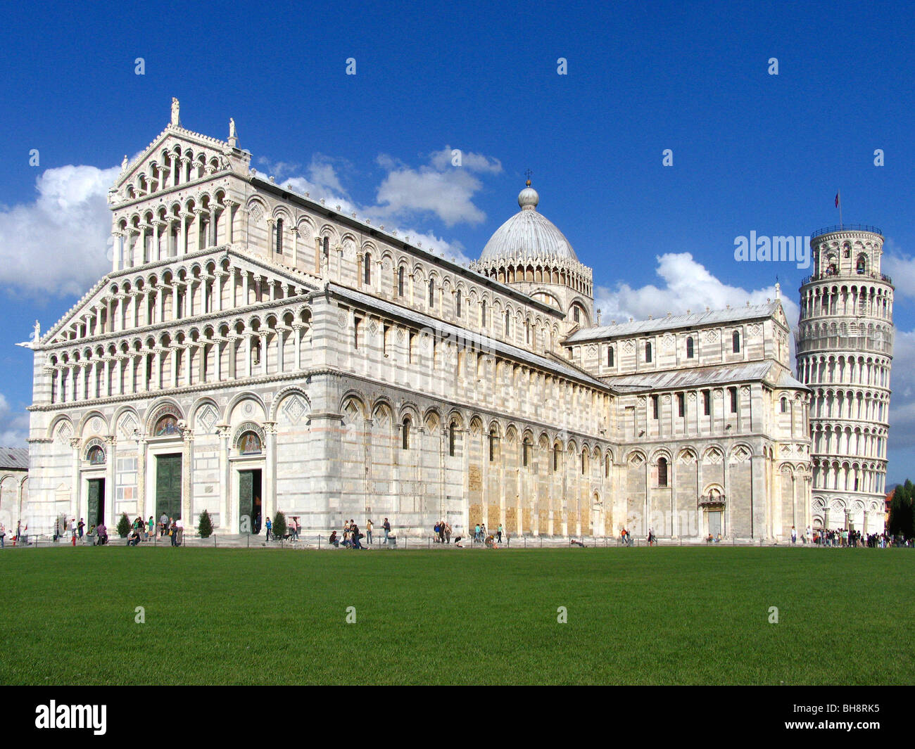 Italy, Tuscany, Leaning Tower of Pisa Stock Photo