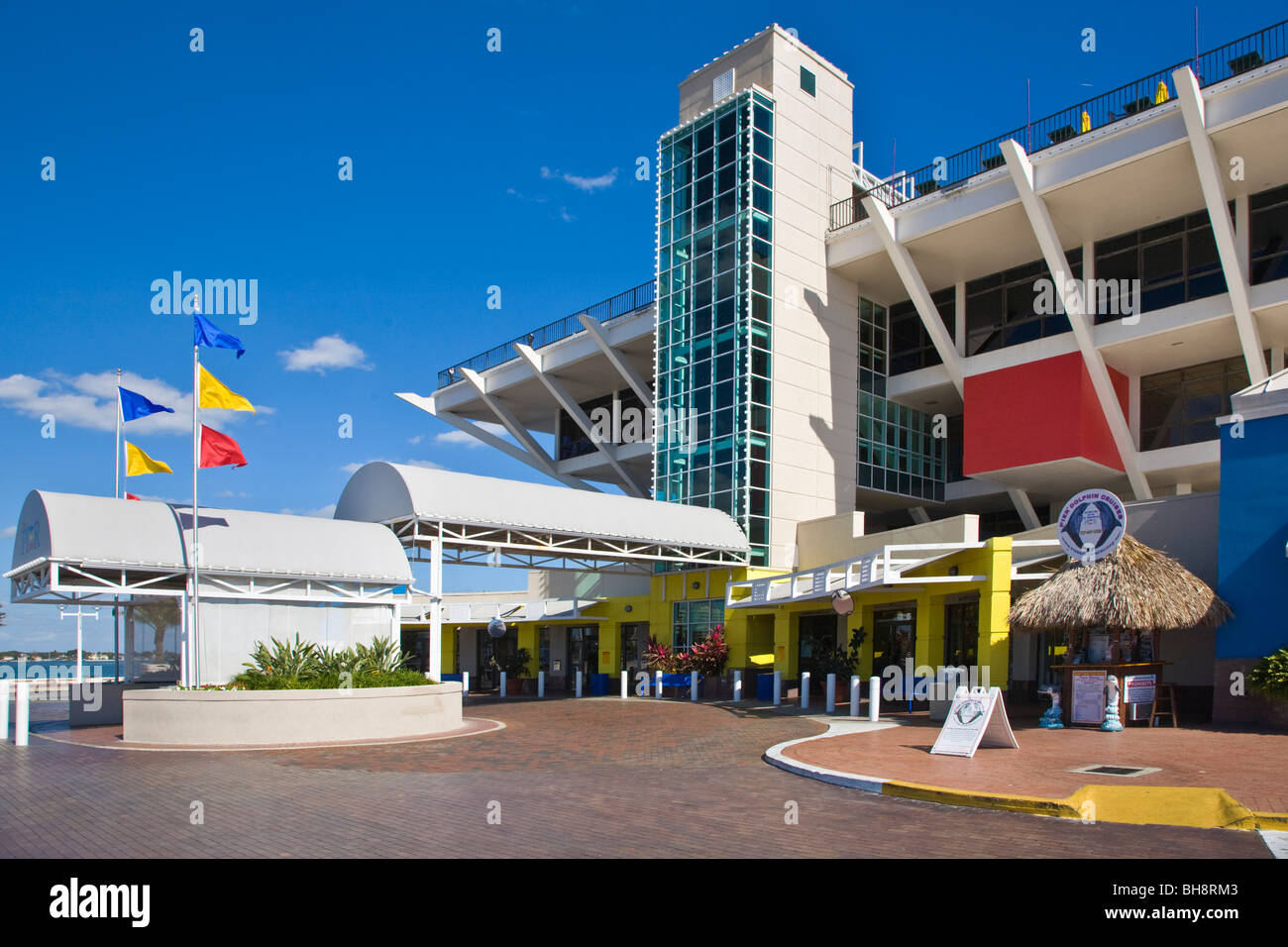 The Pier shopping and dining complex on the St Petersburg Florida