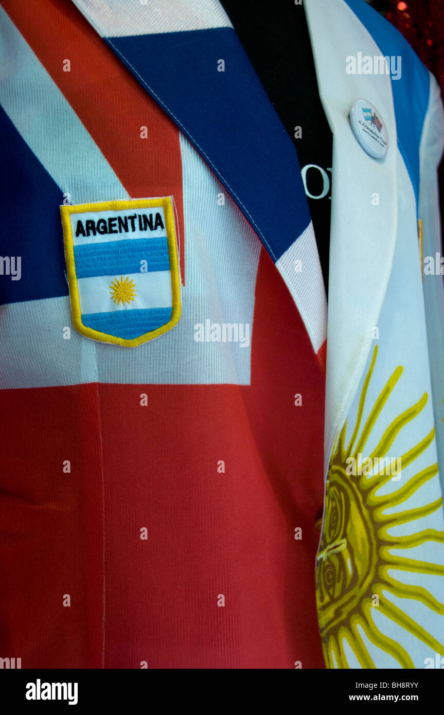 Buenos Aires Argentina Town City   flag sign Stock Photo
