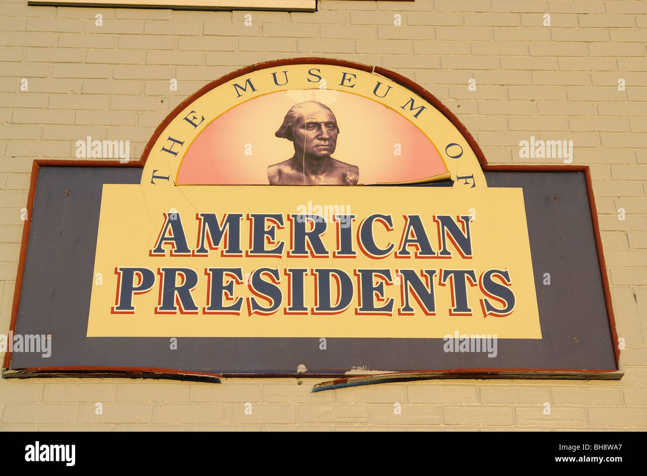 AJD63976, Strasburg, VA, Virginia, Historic District, downtown, The Museum of American Presidents Stock Photo