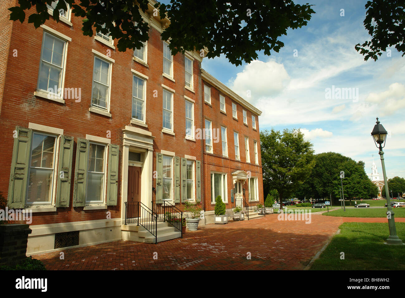 AJD64031, Dover, DE, Delaware, Historic Downtown District Stock Photo