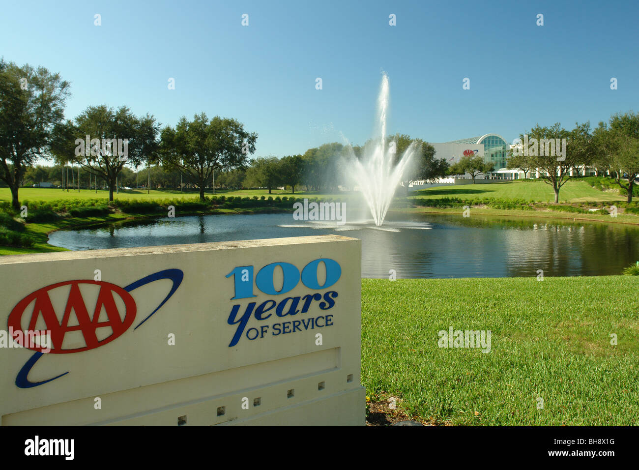 AJD64614, Heathrow, FL, Florida, Orlando, AAA National Office Stock Photo -  Alamy