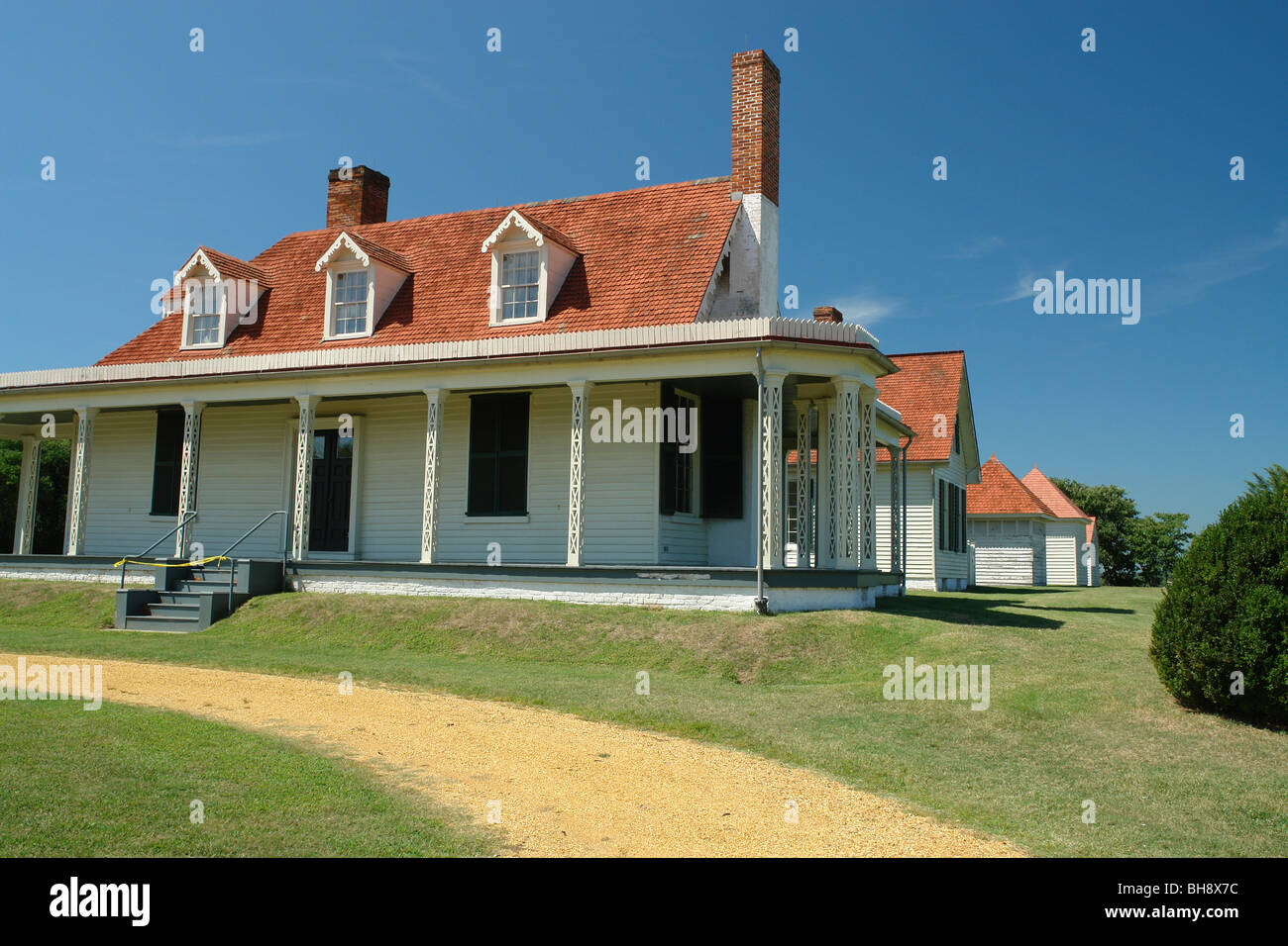 AJD64159, Hopewell, VA, Virginia, Grant's Headquarters at City Point, 1763 plantation house