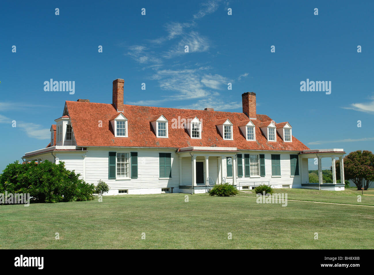 AJD64164, Hopewell, VA, Virginia, Grant's Headquarters at City Point, 1763 plantation house