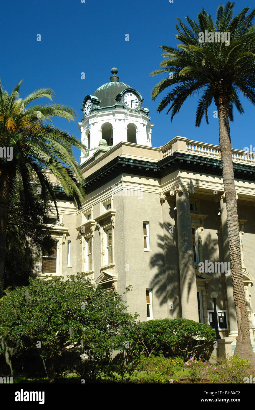 AJD64710, Brunswick, GA, Old Glynn County Courthouse Stock