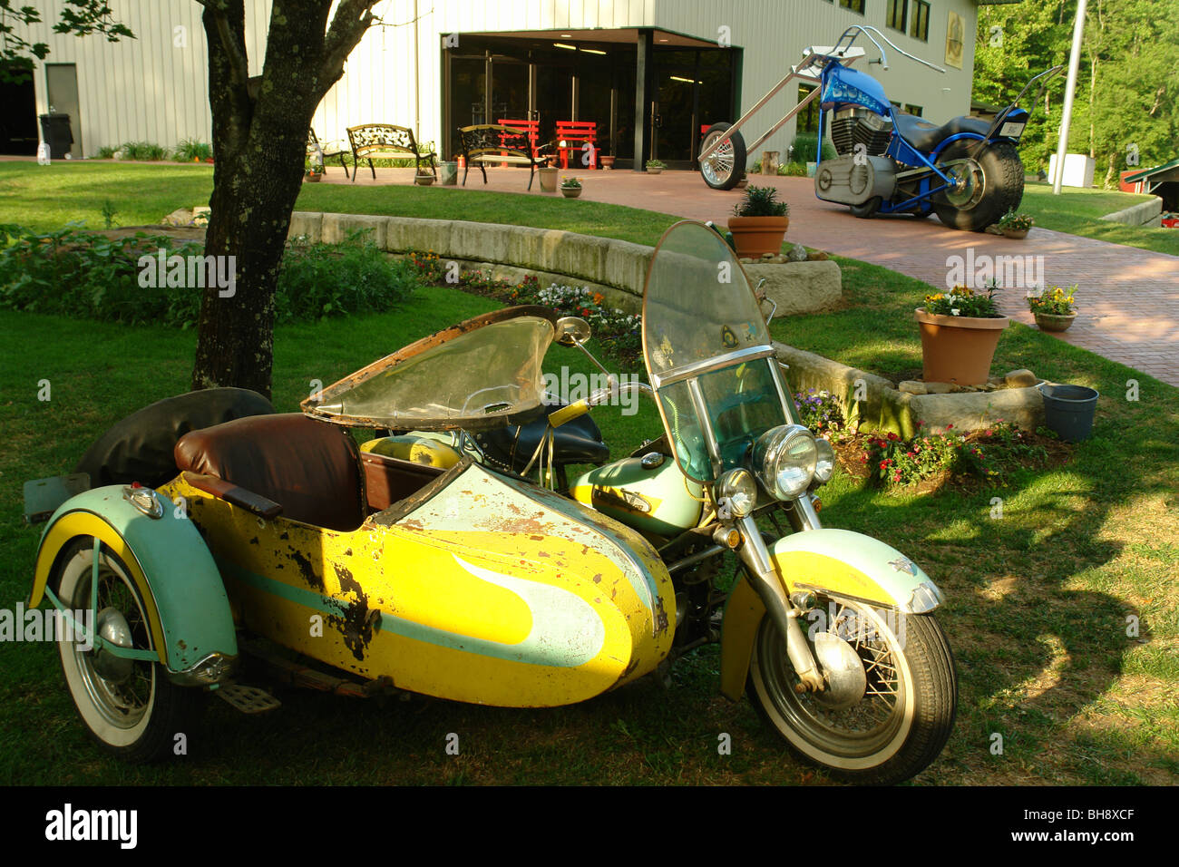 AJD63961, Maggie Valley, NC, North Carolina, Wheels Through Time Museum Stock Photo Alamy