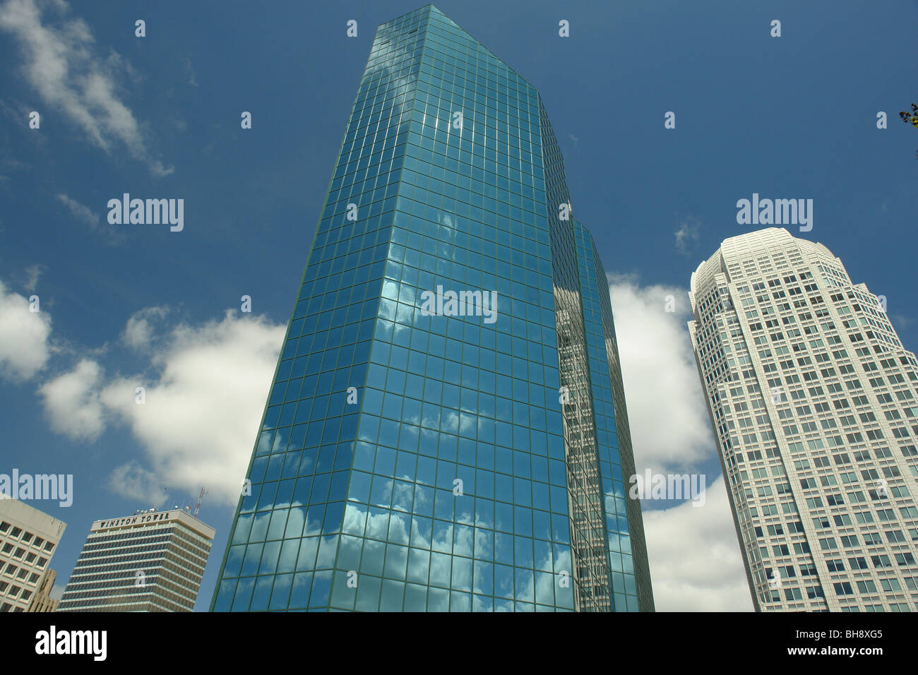 AJD64204, Winston-Salem, NC, North Carolina, Downtown, high-rise buildings Stock Photo