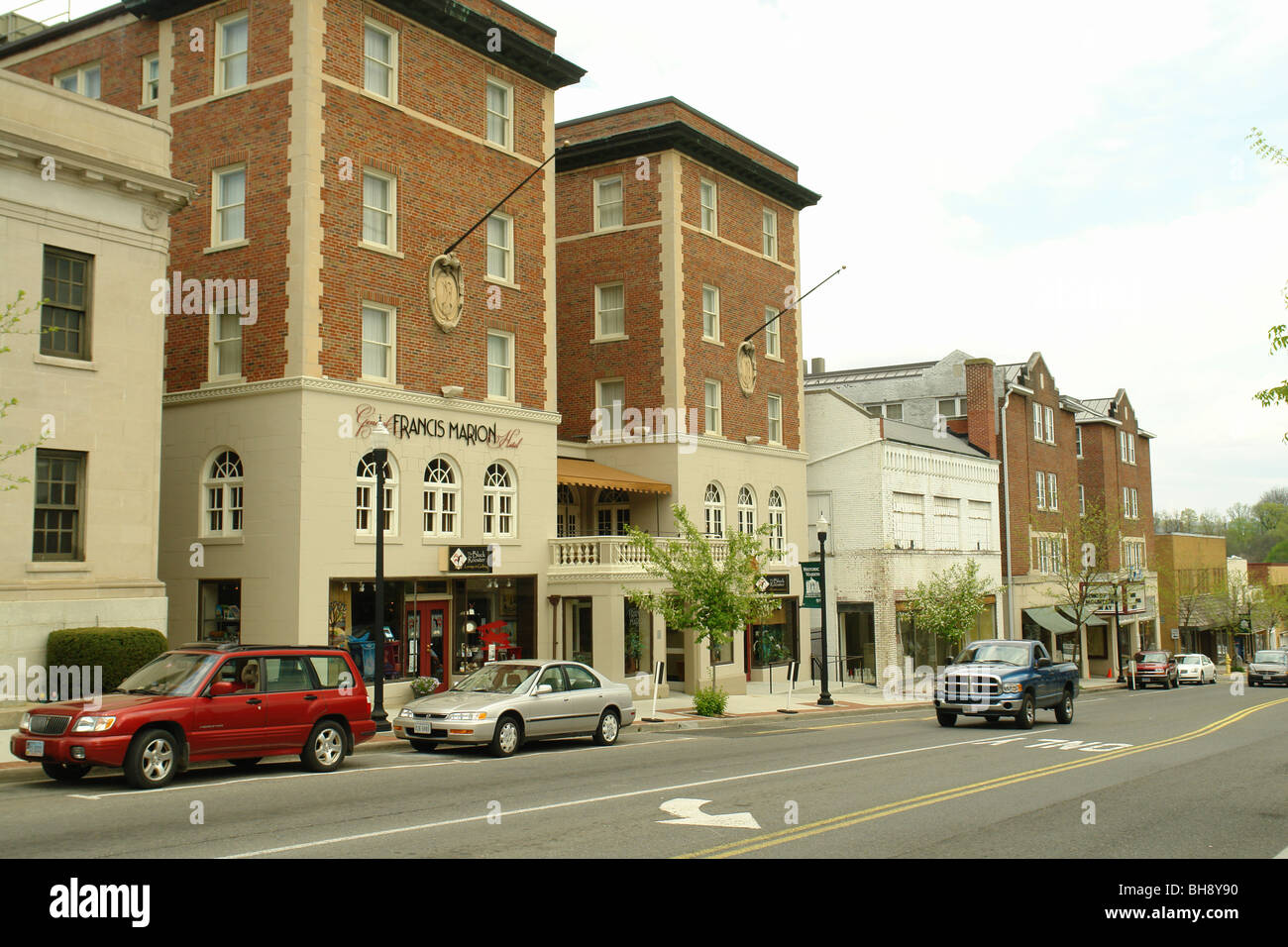 AJD64355, Marion, VA, Virginia, downtown, Historic Marion, mainstreet