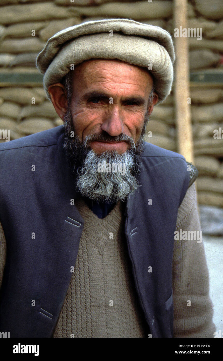 Afghan old man portrait hires stock photography and images Alamy