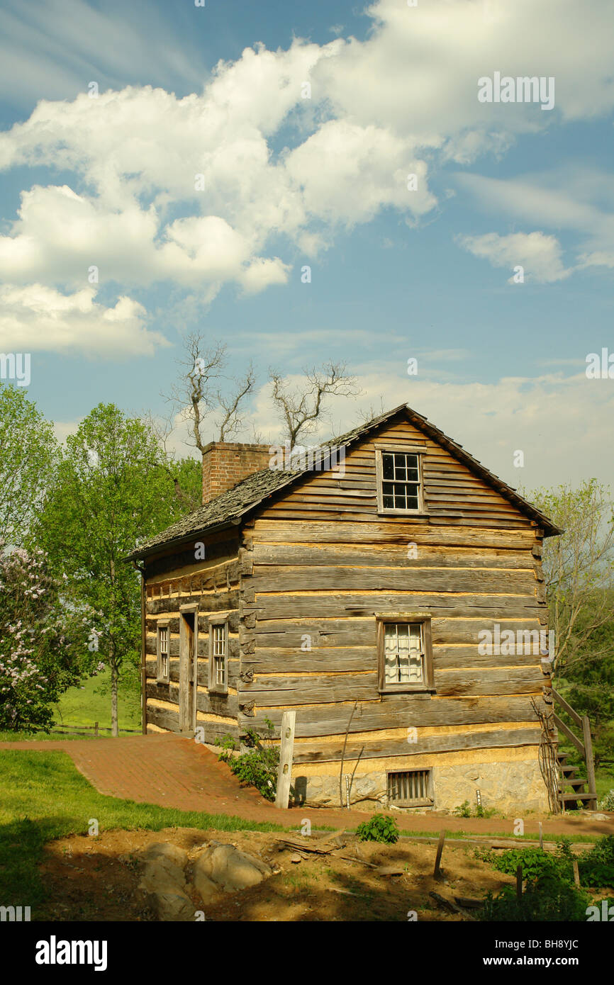 AJD64407, Piney Flats, TN, Tennessee, Rocky Mount State Historic Museum, house Stock Photo