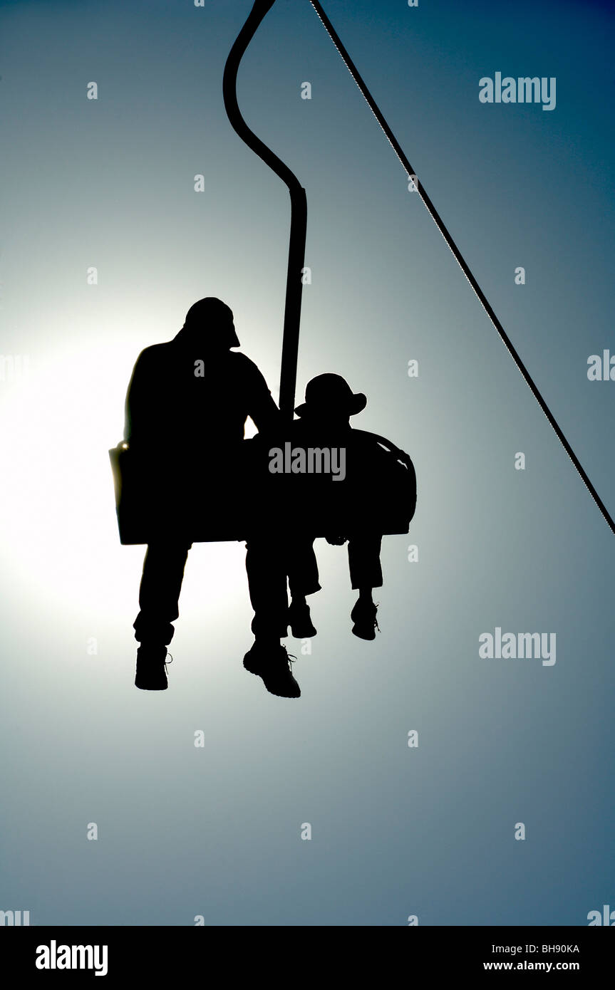 Brisbane Ekka chair lift Stock Photo Alamy