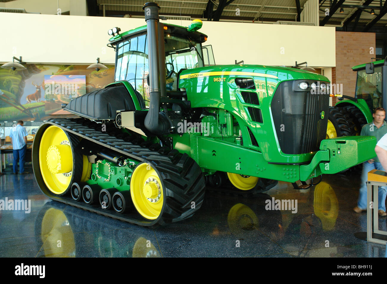 AJD65025, Moline, IL, Illinois, John Deere Pavilion, interior Stock