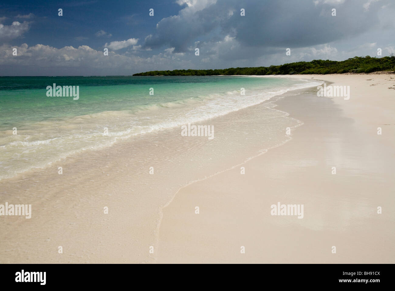Beach of Santa Lucia, Santa Lucia, Caribbean Sea, Cuba Stock Photo
