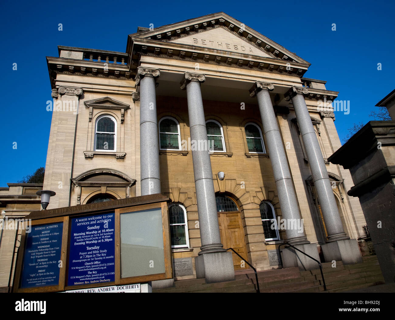 Bethesda baptist church Ipswich, Suffolk, England Stock Photo