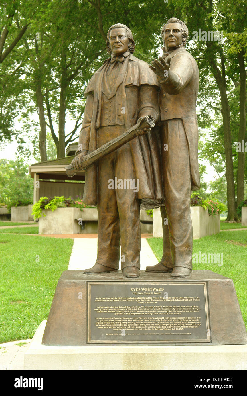 AJD65214, Nauvoo, IL, Illinois, Historic Nauvoo, Joseph Smith & Brigham
