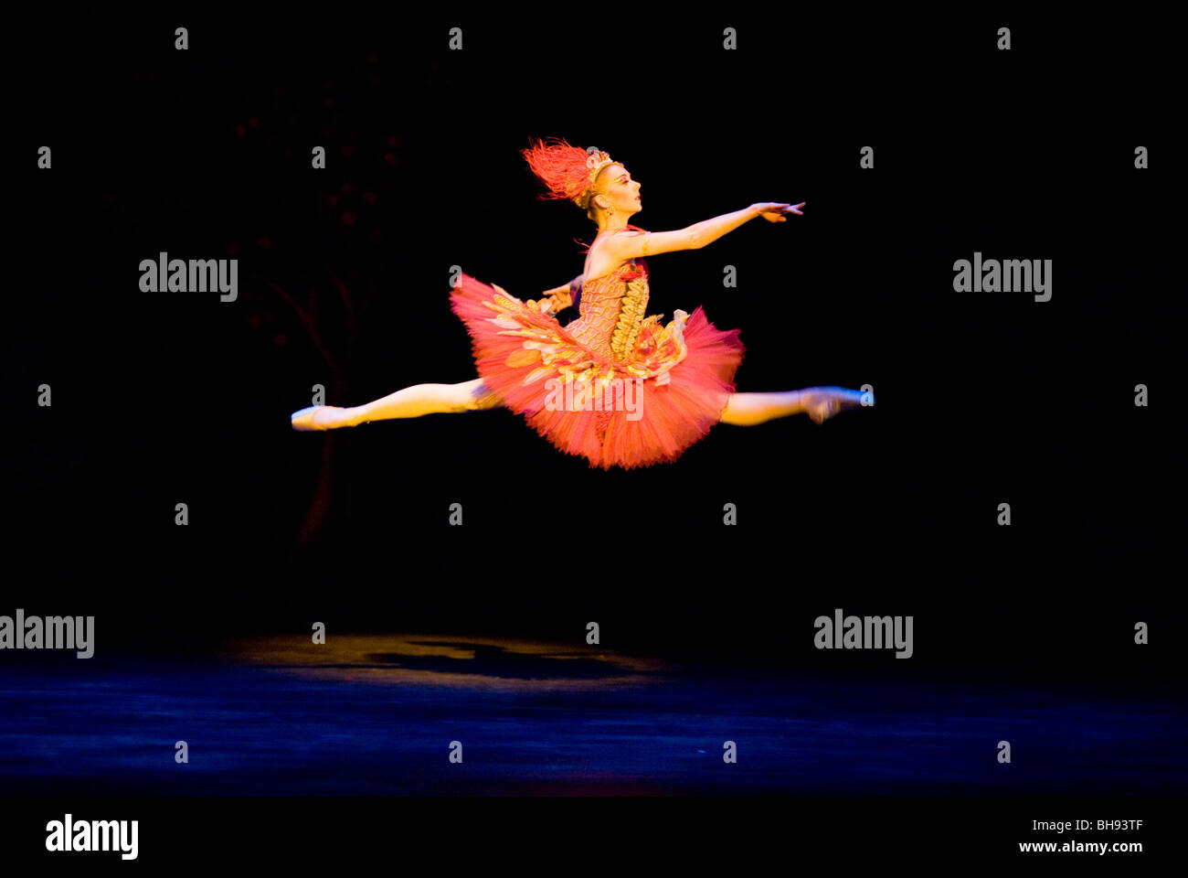 Birmingham Royal Ballet. The Firebird. Stock Photo