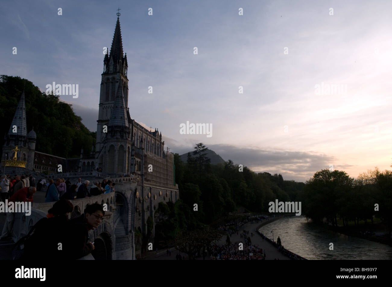 Lourdes, HautesPyrénées, France Stock Photo Alamy