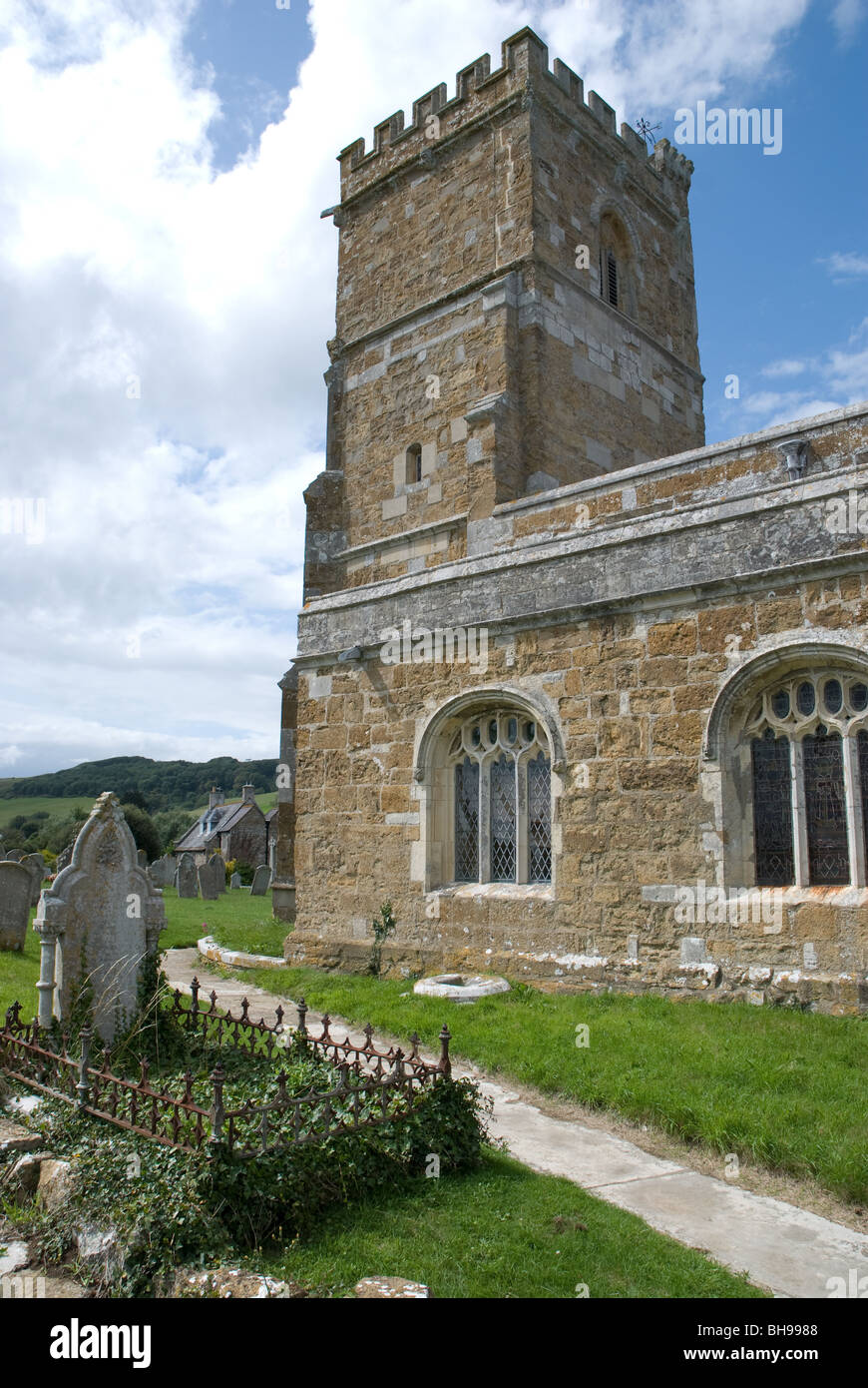 Church Abbotsbury Dorset UK Stock Photo