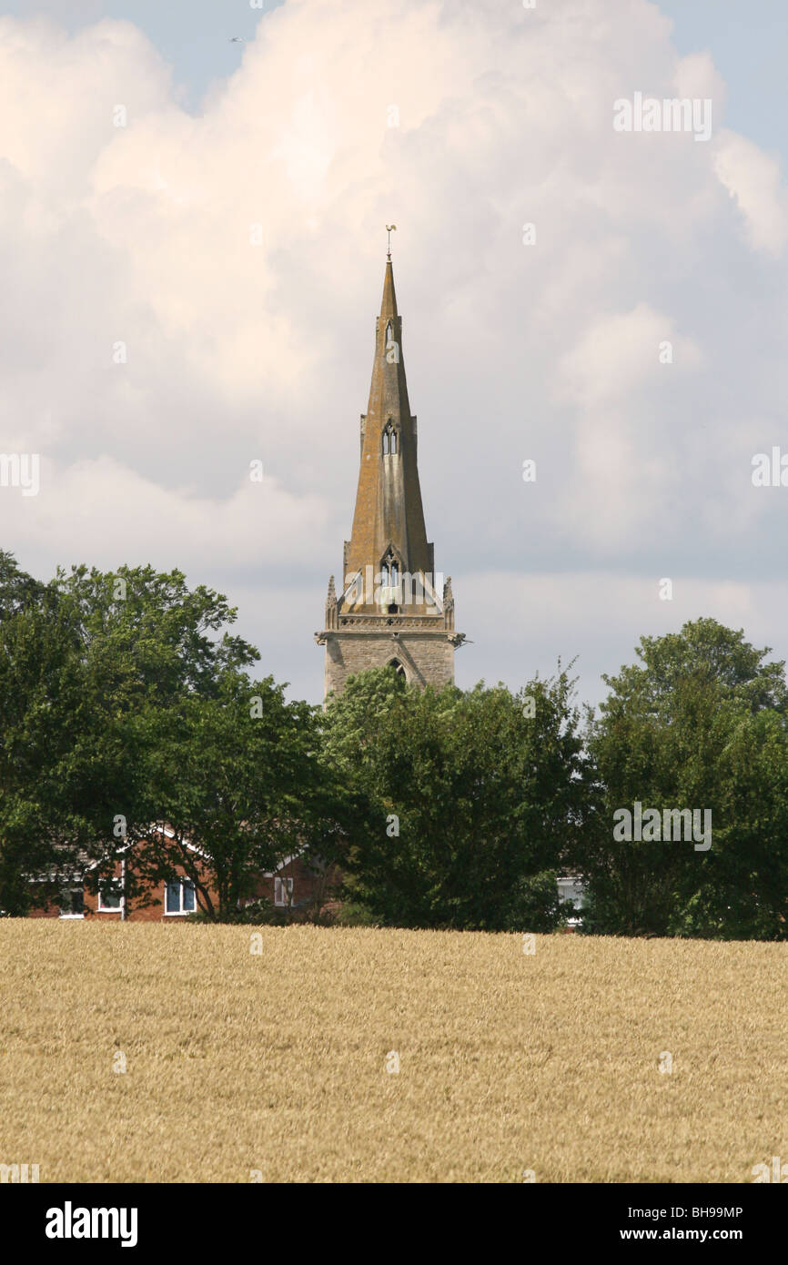 St Peters Church of England church, Sharnbrook, Bedfordshire UK. Stock Photo