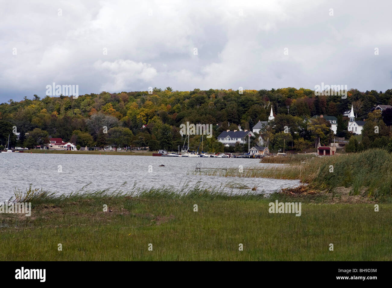 The town of Ephraim on Eagle Harbor, Door County, Wisconsin, USA, North
