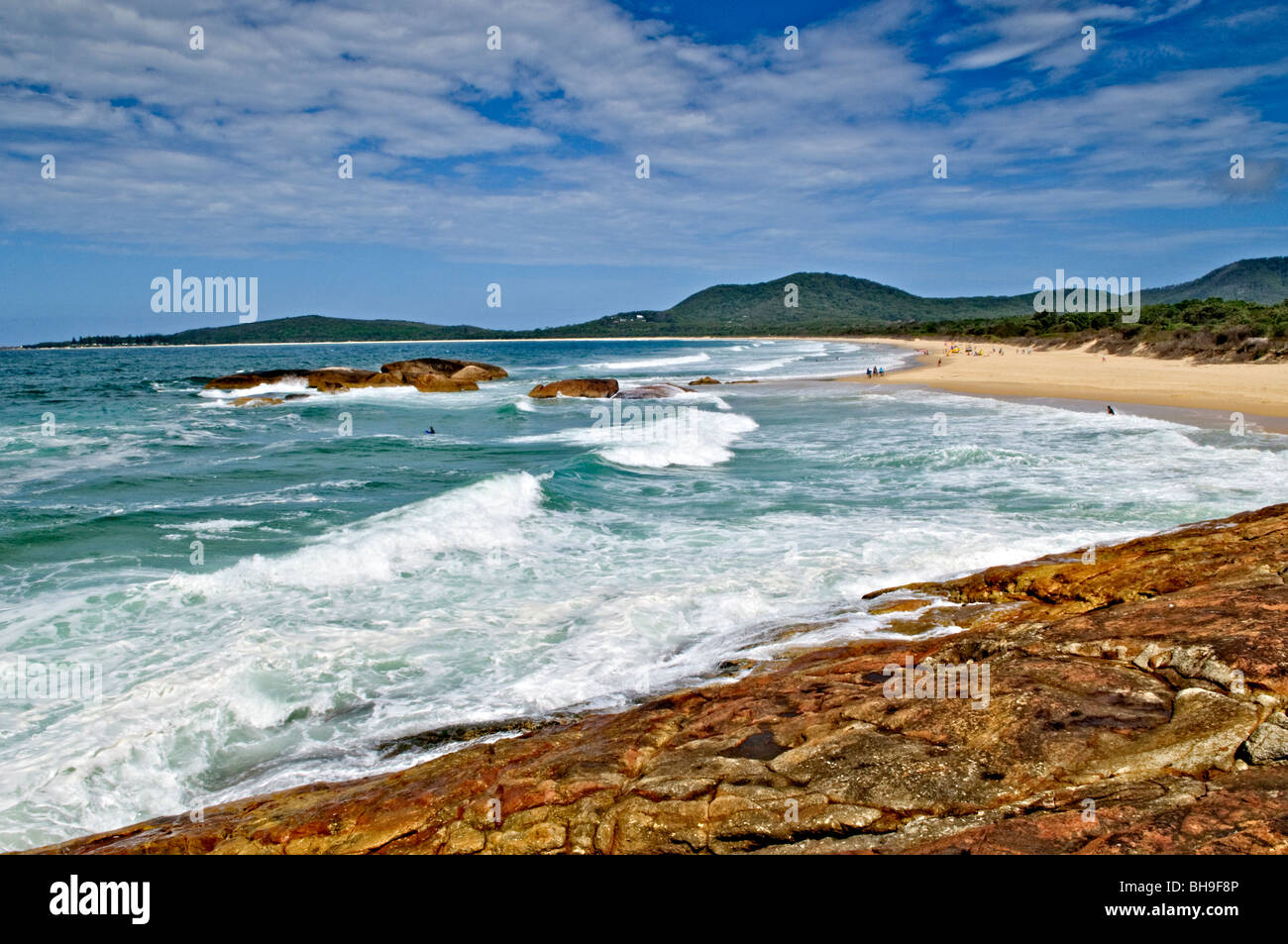 Southwest Rocks on the New South Wales Central Coast Stock Photo