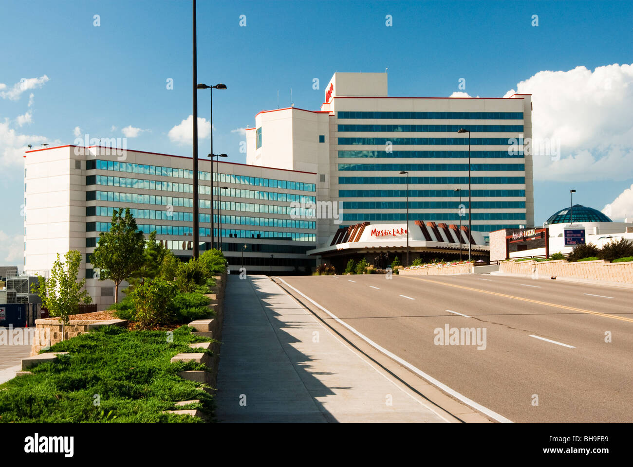 Mystic Lake casino and hotel near Minneapolis Minnesota Stock Photo