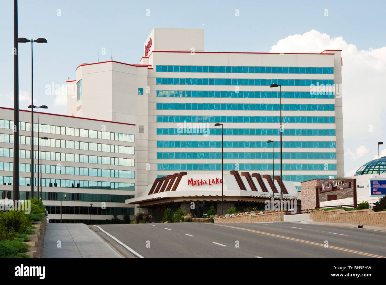 Mystic Lake casino and hotel near Minneapolis Minnesota Stock Photo