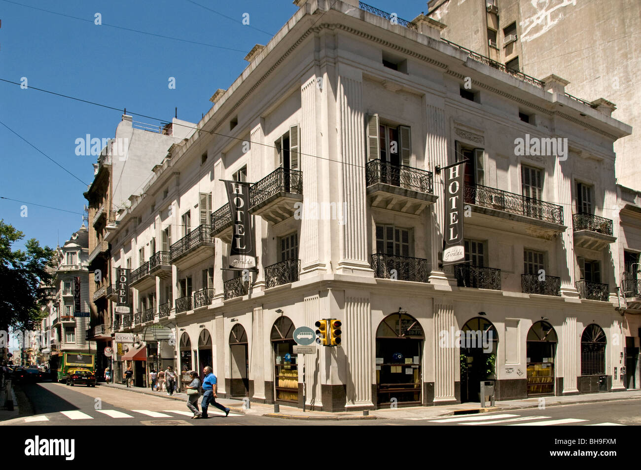 Buenos Aires Argentina Town City Centro Stock Photo