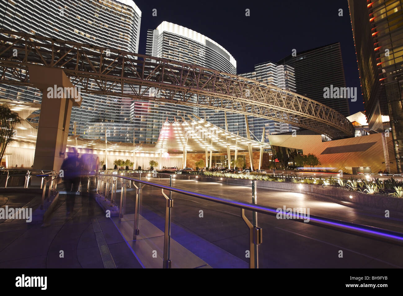 Aria Resort & Casino, CityCenter complex, Las Vegas, USA Stock Photo
