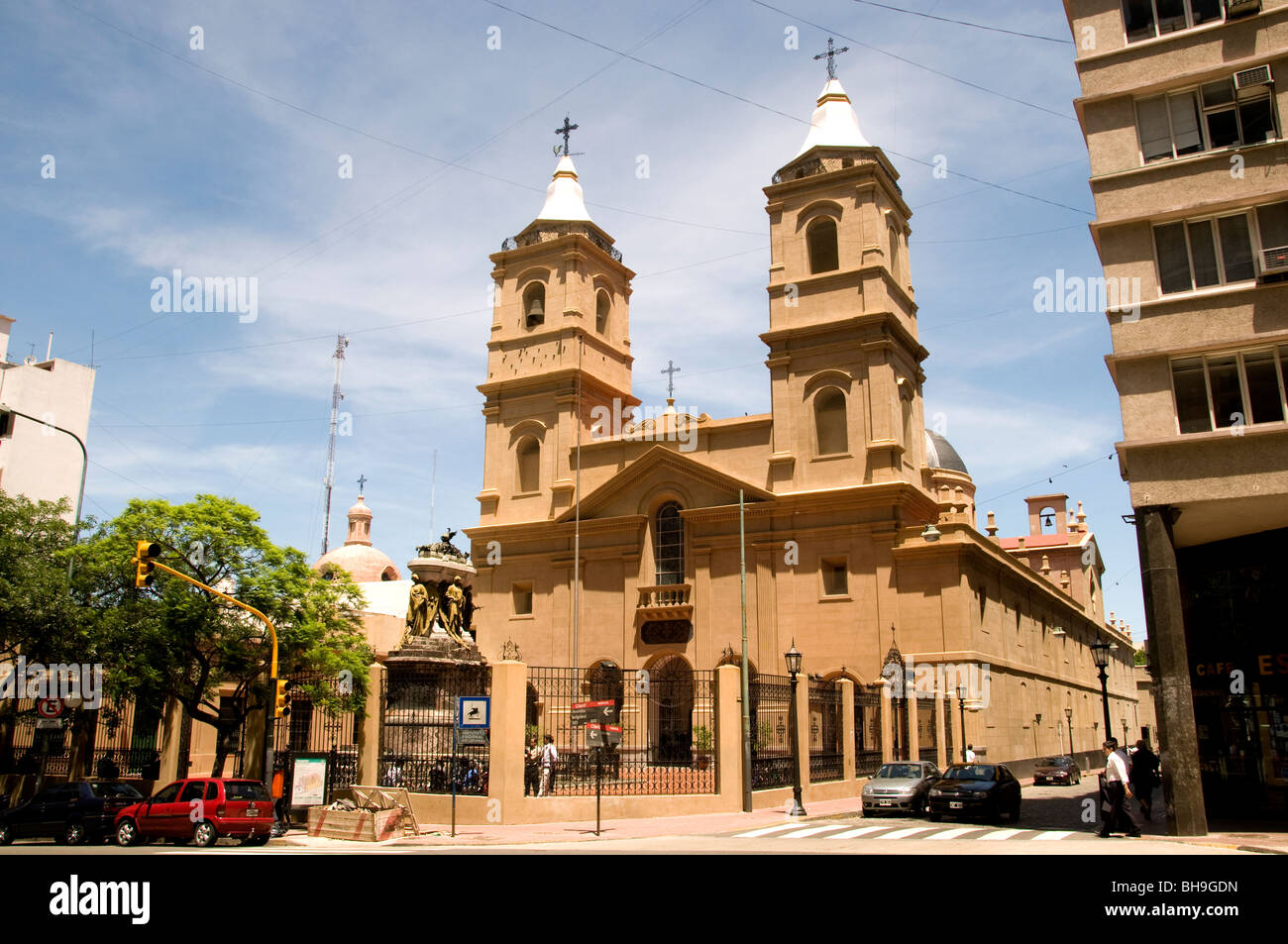 Buenos Aires Monserrat  Basilica del Santisimo Rosario Convento de santo Domingo Argentina Town City Stock Photo