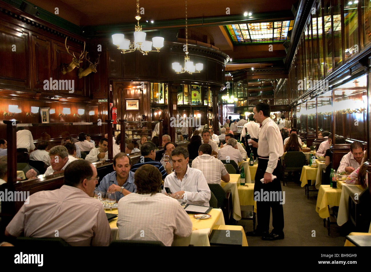 The Brighton Restaurant Buenos Aires Bar Cafe Pub  Argentina Town City Stock Photo