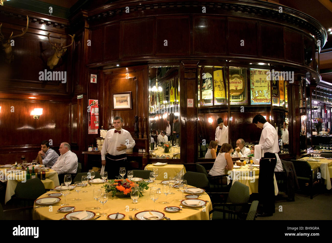 The Brighton Restaurant Buenos Aires Bar Cafe Pub  Argentina Town City Stock Photo